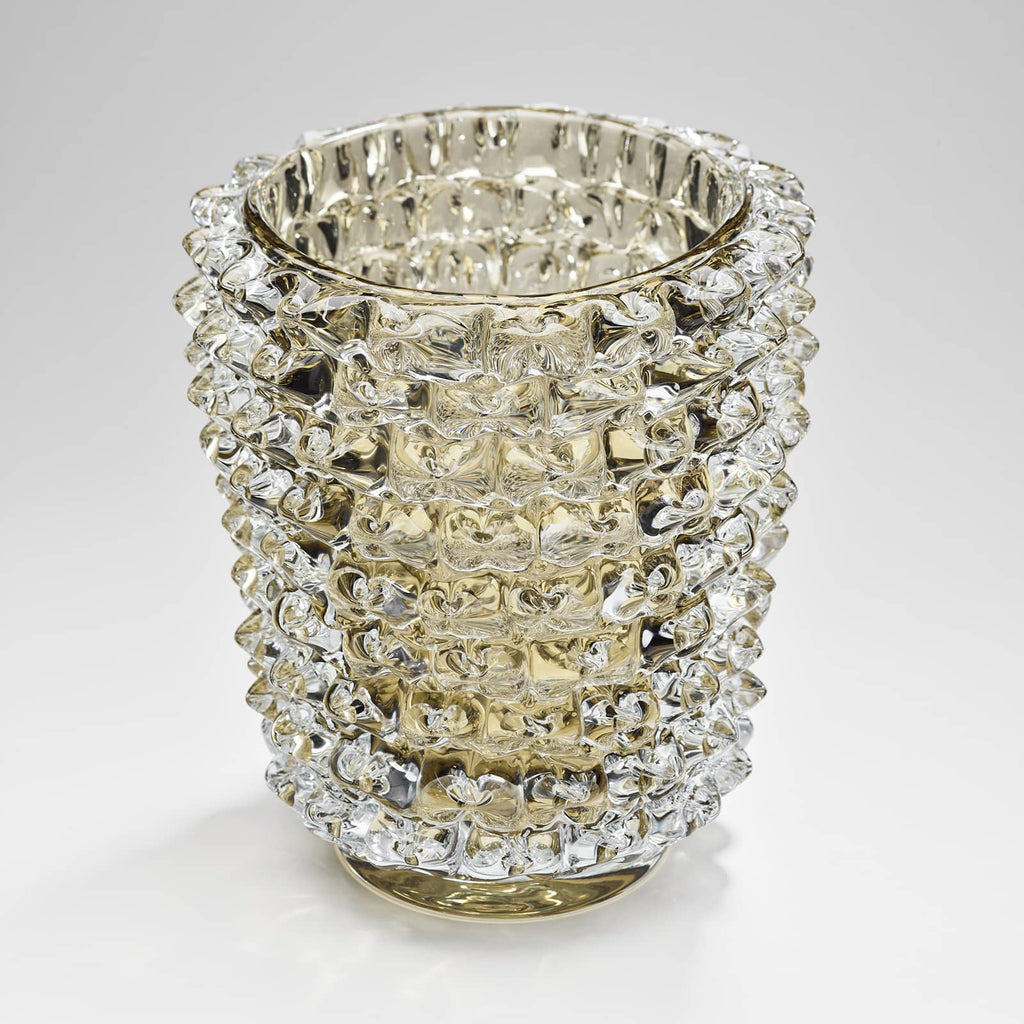 Berlin Handblown Vase - Smoke