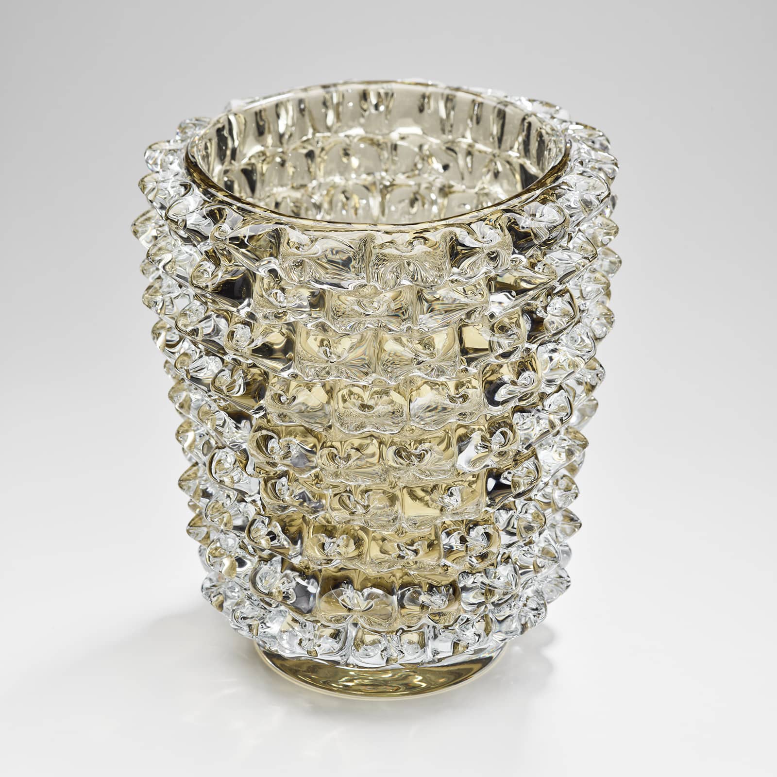 Berlin Handblown Vase - Smoke