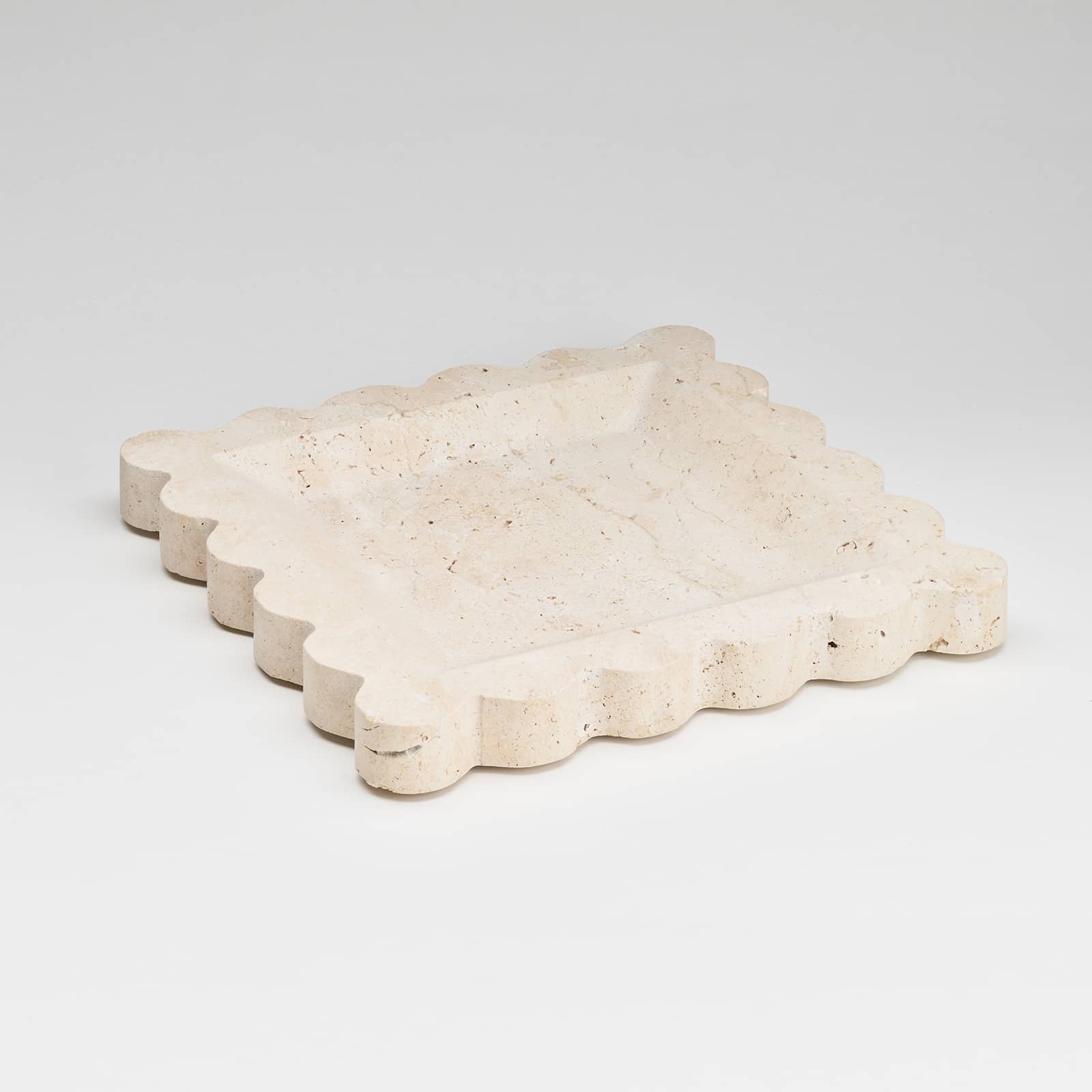 Capri Tray - Travertine