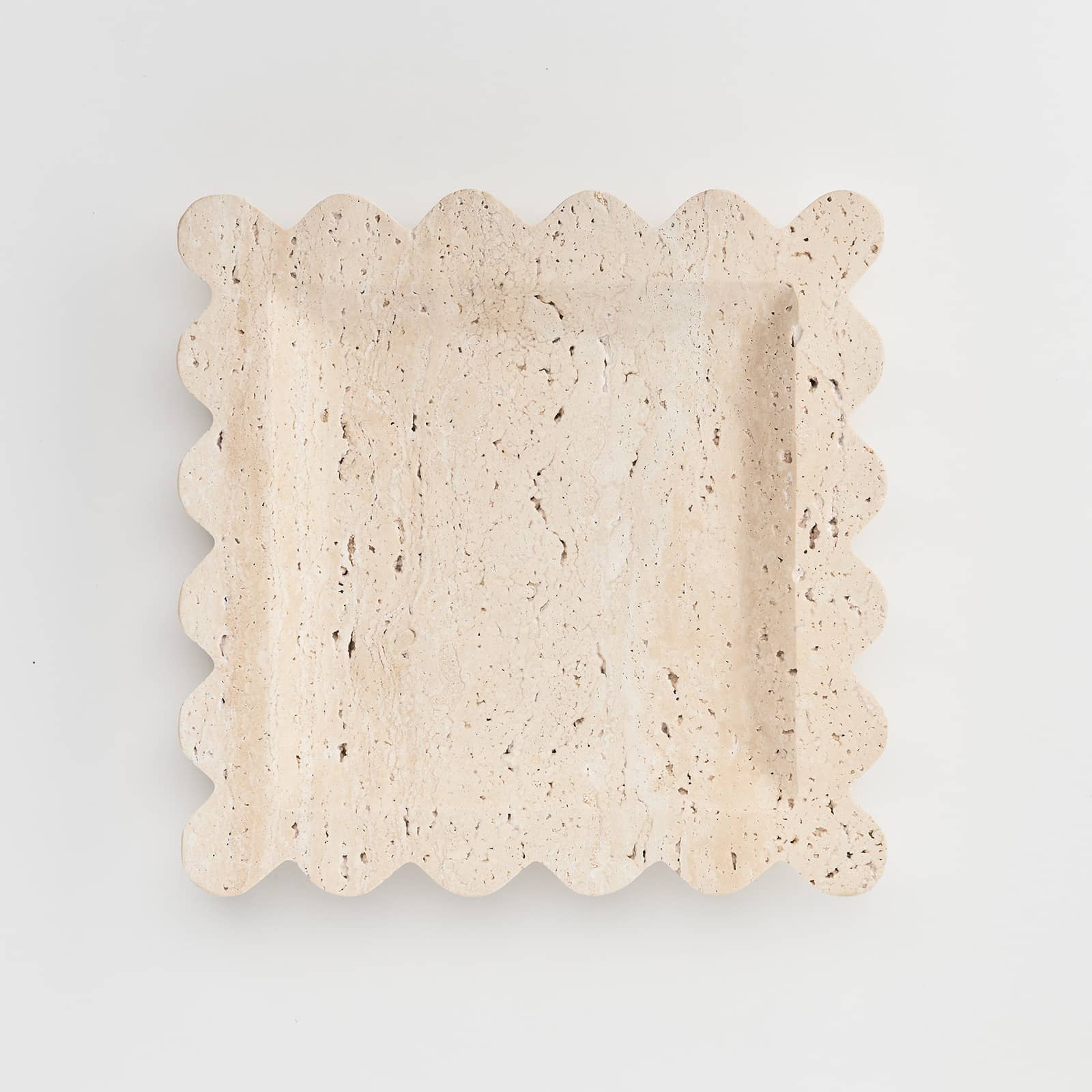 Capri Tray - Travertine