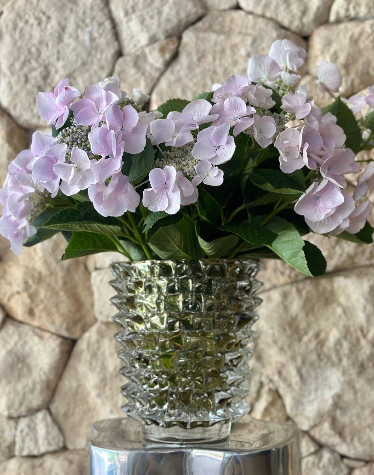 Berlin Handblown Vase - Smoke